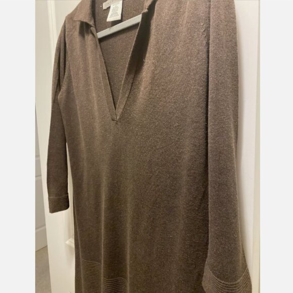 Brand New MAX STUDIO Brown Knit Dress - Picture 9 of 9